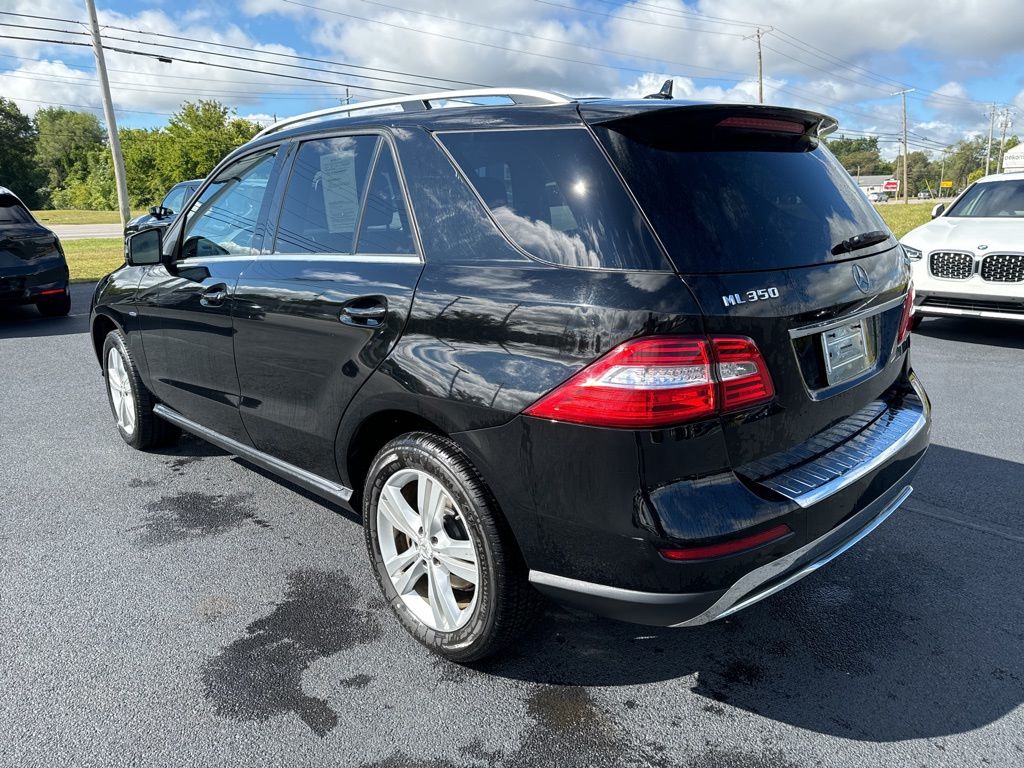 Used 2012 Mercedes-Benz M-Class ML350 with VIN 4JGDA5HB9CA029444 for sale in Toledo, OH