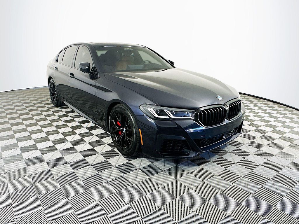 Used 2022 BMW 5 Series M550i with VIN WBA13BK02NCJ15920 for sale in Toledo, OH