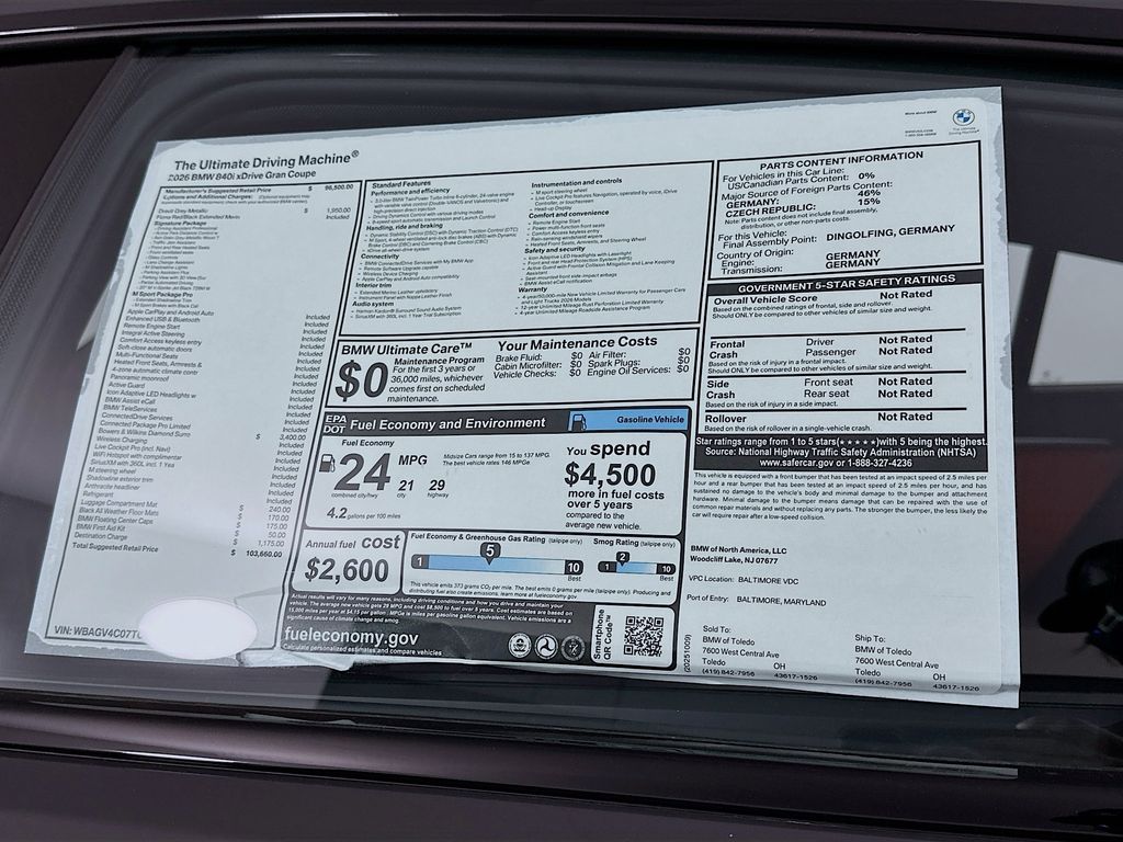 2026 BMW 8 Series 840i - Photo 10