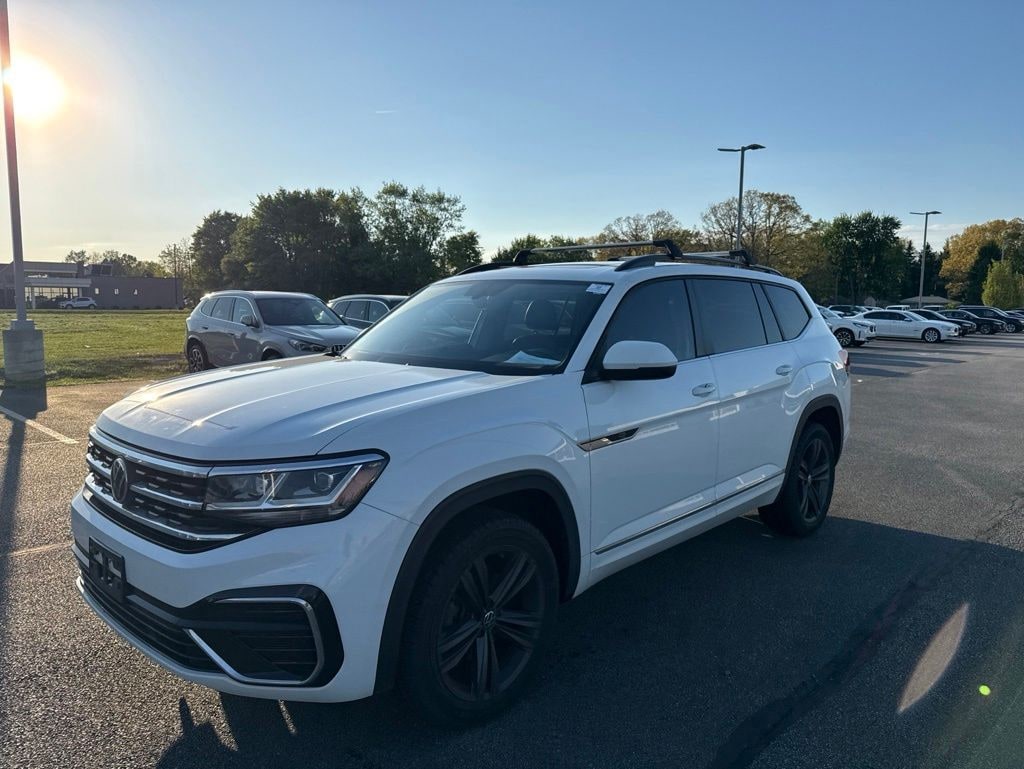 Used 2021 Volkswagen Atlas 3.6L V6 SE w/Technology R-Line 4MOTION SUV