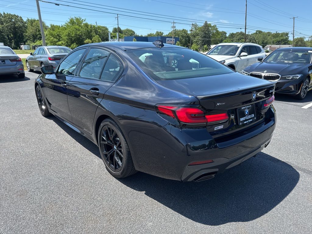 Certified 2022 BMW 5 Series 540i with VIN WBA73BJ0XNWX74211 for sale in Toledo, OH