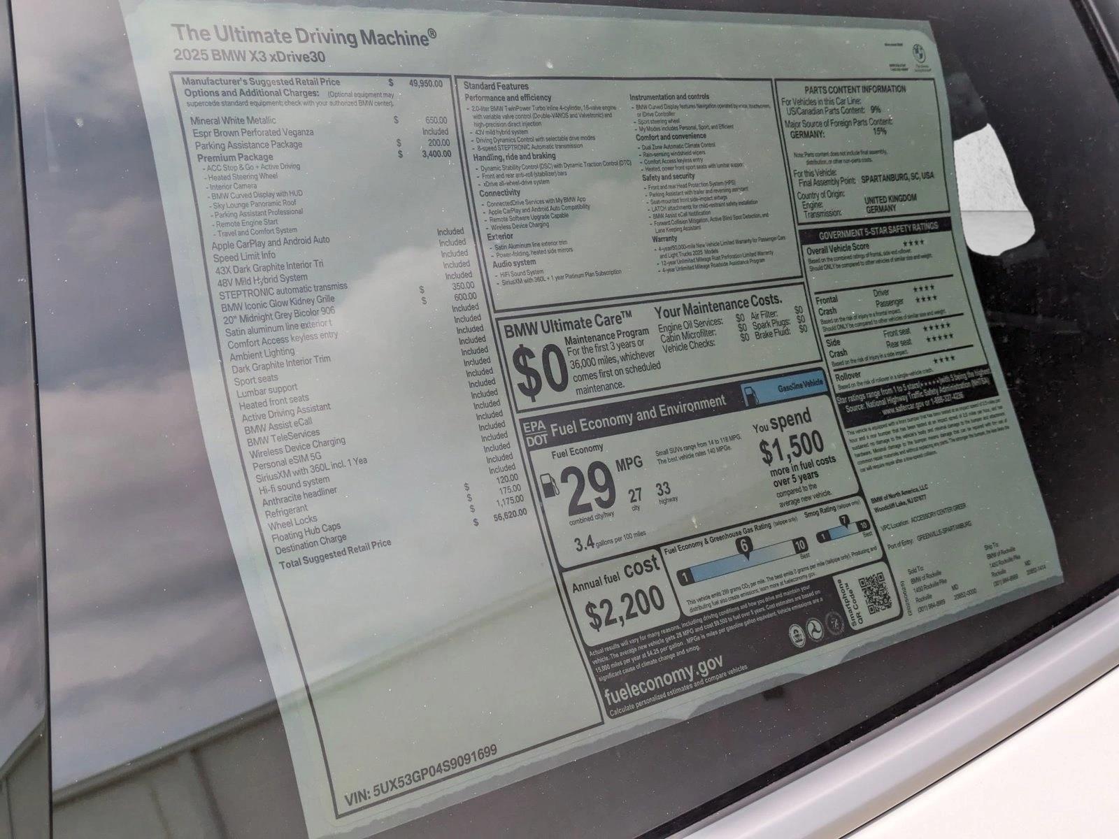 2025 BMW X3 30 - Photo 19