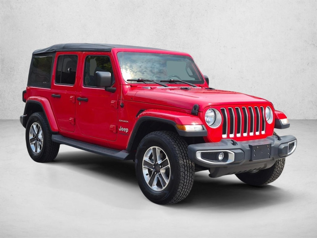Used 2019 Jeep Wrangler Unlimited Sahara 4x4 SUV