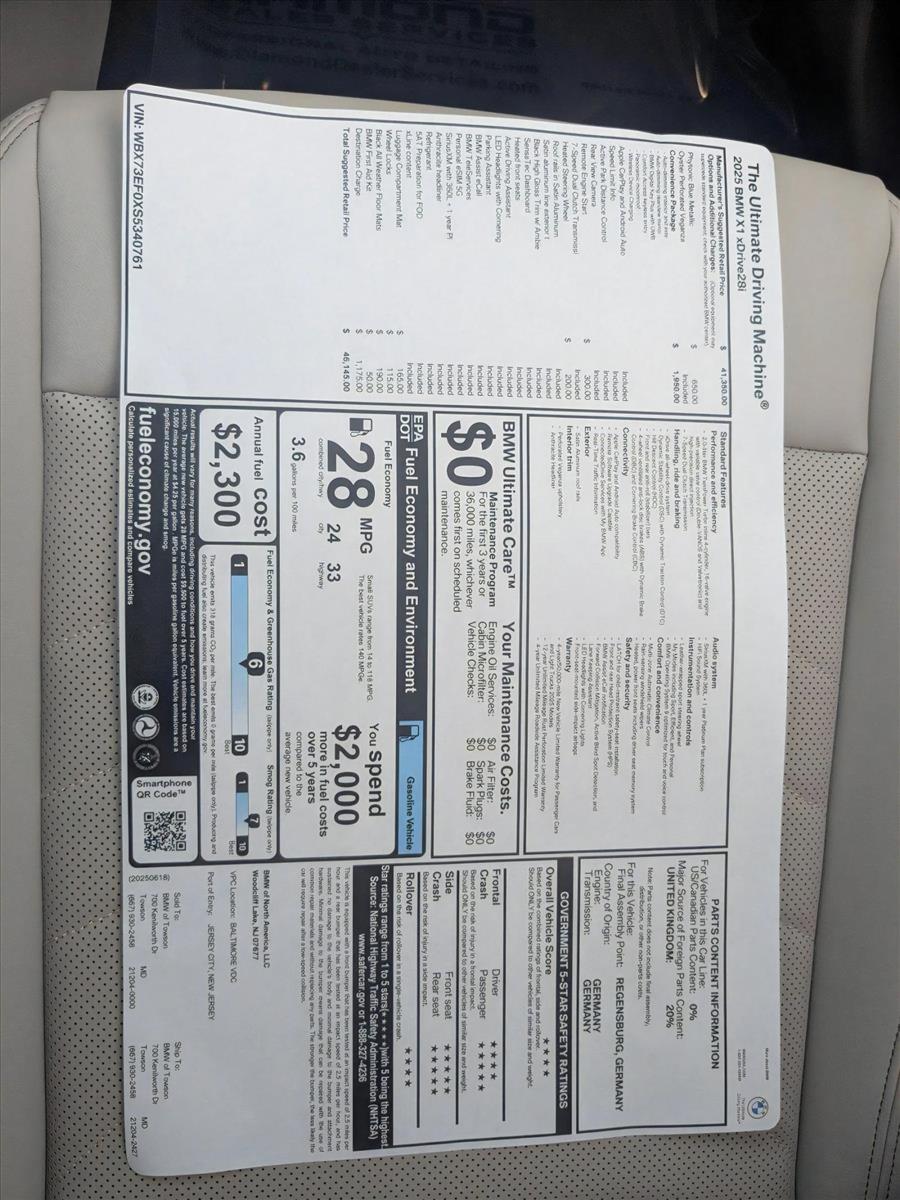 2025 BMW X1 28i - Photo 19
