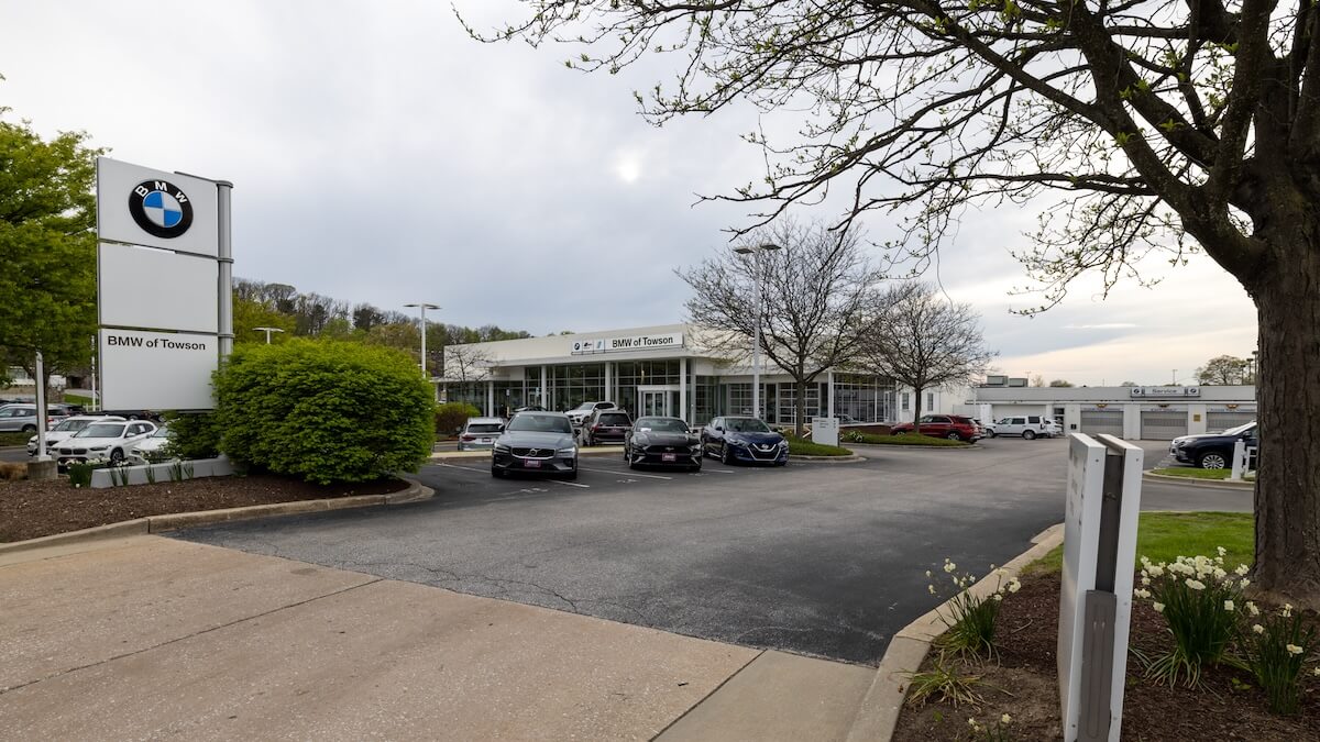 BMW of Towson Service Center entrance