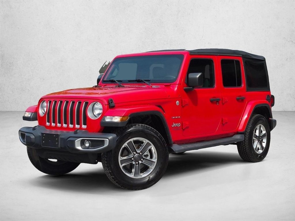 Used 2019 Jeep Wrangler Unlimited Sahara 4x4 SUV