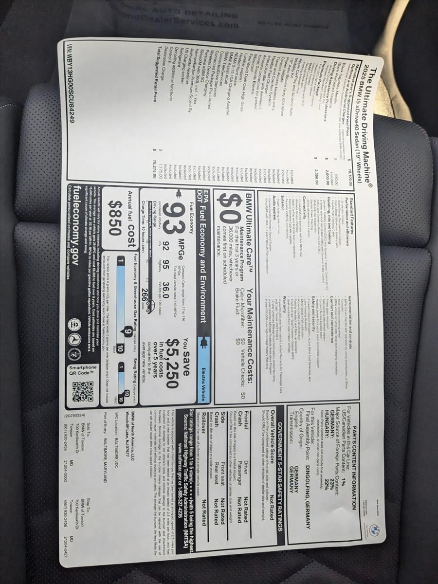 2025 BMW i5 40 - Photo 19