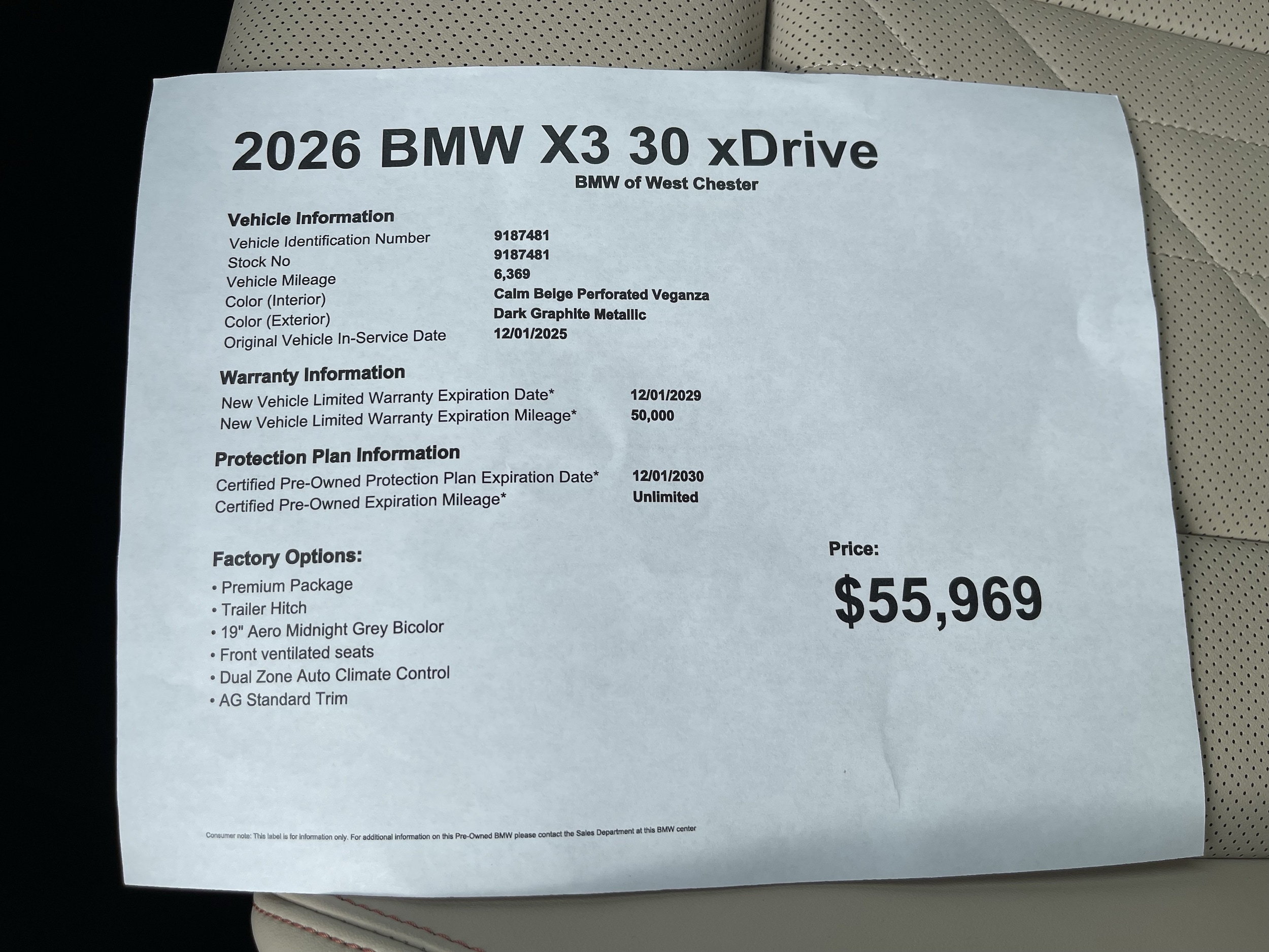 2026 BMW X3 30 - Photo 19