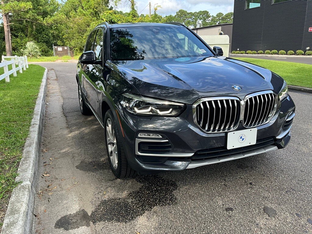 Certified 2021 BMW X5 40i with VIN 5UXCR4C06M9F39134 for sale in Wilmington, NC