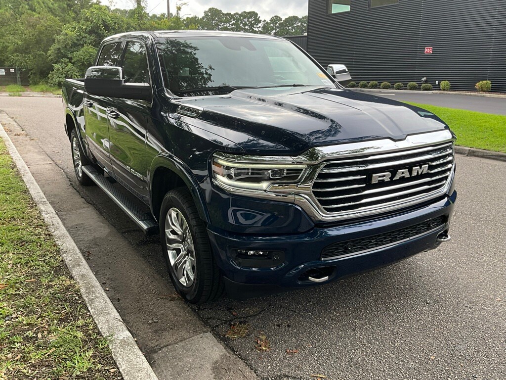 Used 2021 RAM Ram 1500 Pickup Longhorn with VIN 1C6SRFKT5MN800396 for sale in Wilmington, NC