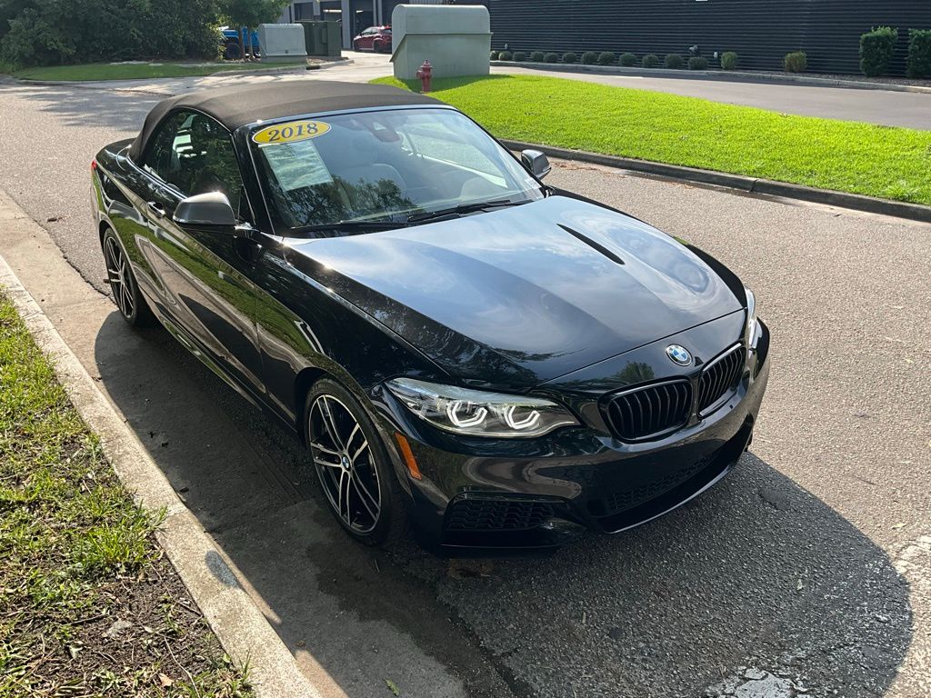 Used 2018 BMW 2 Series M240i with VIN WBA2N1C51JVC27919 for sale in Wilmington, NC