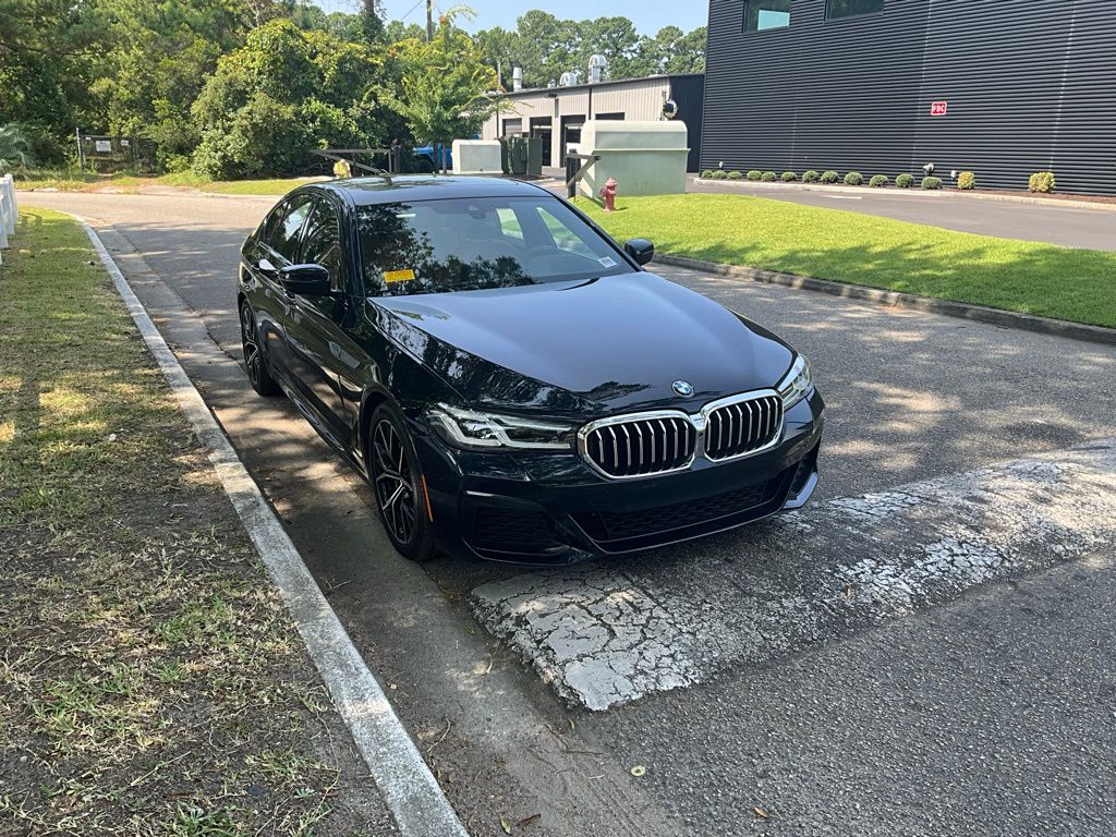 Certified 2021 BMW 5 Series 530i with VIN WBA53BH02MWX34216 for sale in Wilmington, NC