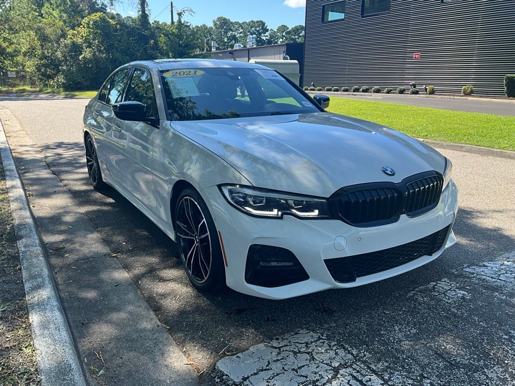 Certified 2021 BMW 3 Series 330i with VIN 3MW5R1J06M8C04455 for sale in Wilmington, NC