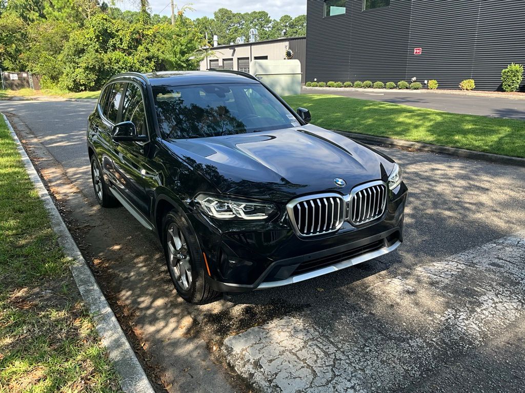 Certified 2023 BMW X3 30i with VIN 5UX43DP07P9S13280 for sale in Wilmington, NC