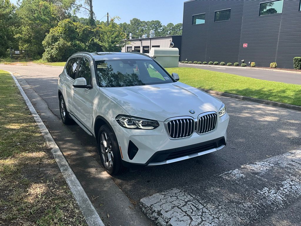 Certified 2023 BMW X3 30i with VIN 5UX53DP01P9T10575 for sale in Wilmington, NC