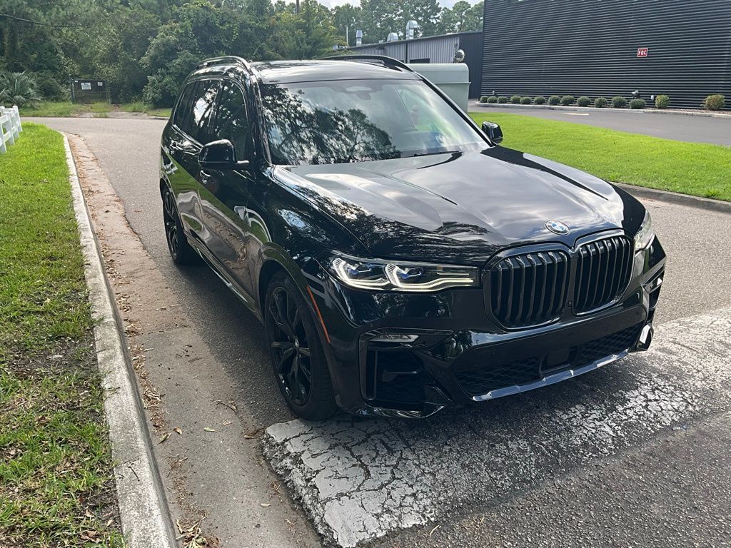 Certified 2021 BMW X7 M50i with VIN 5UXCX6C0XM9H27320 for sale in Wilmington, NC