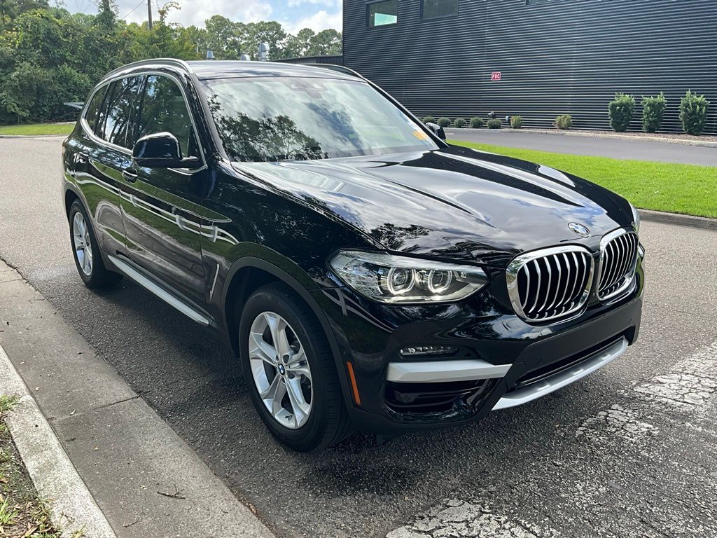 Used 2021 BMW X3 30i with VIN 5UXTY5C03M9E58066 for sale in Wilmington, NC