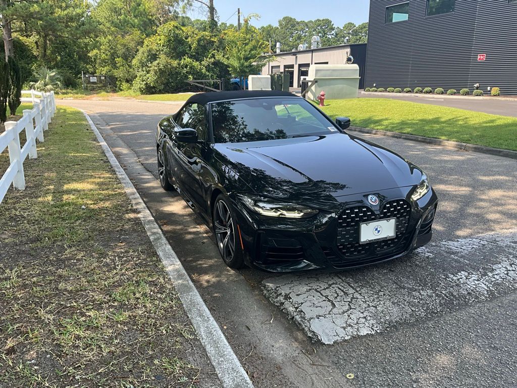 Certified 2023 BMW 4 Series M440i with VIN WBA53AT08PCM09268 for sale in Wilmington, NC