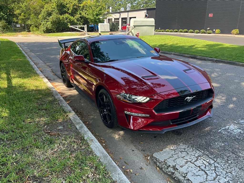 Used 2023 Ford Mustang EcoBoost with VIN 1FA6P8TH5P5102189 for sale in Wilmington, NC