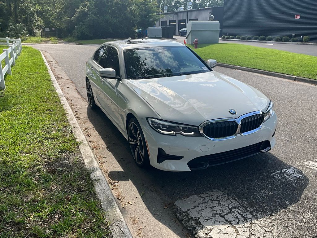 Certified 2021 BMW 3 Series 330i with VIN 3MW5R1J05M8B95909 for sale in Wilmington, NC