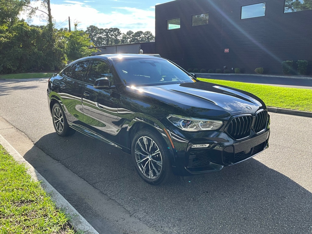 Certified 2020 BMW X6 M50i with VIN 5UXCY8C08L9D21589 for sale in Wilmington, NC