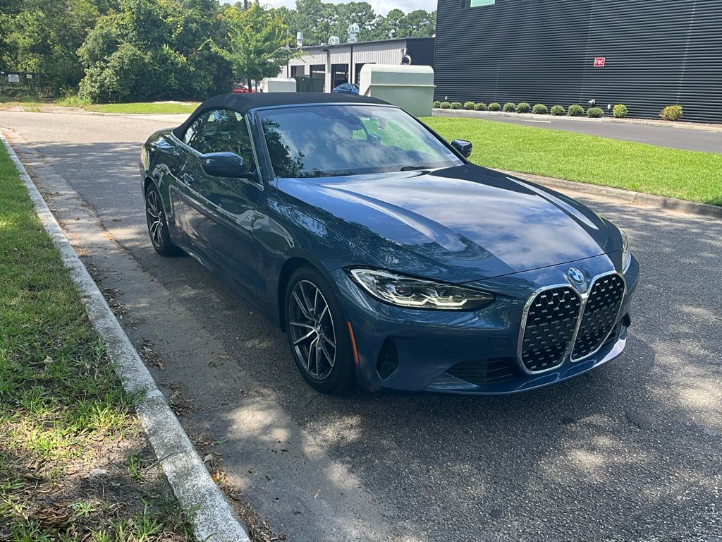 Certified 2021 BMW 4 Series 430i with VIN WBA23AT00MCH46275 for sale in Wilmington, NC