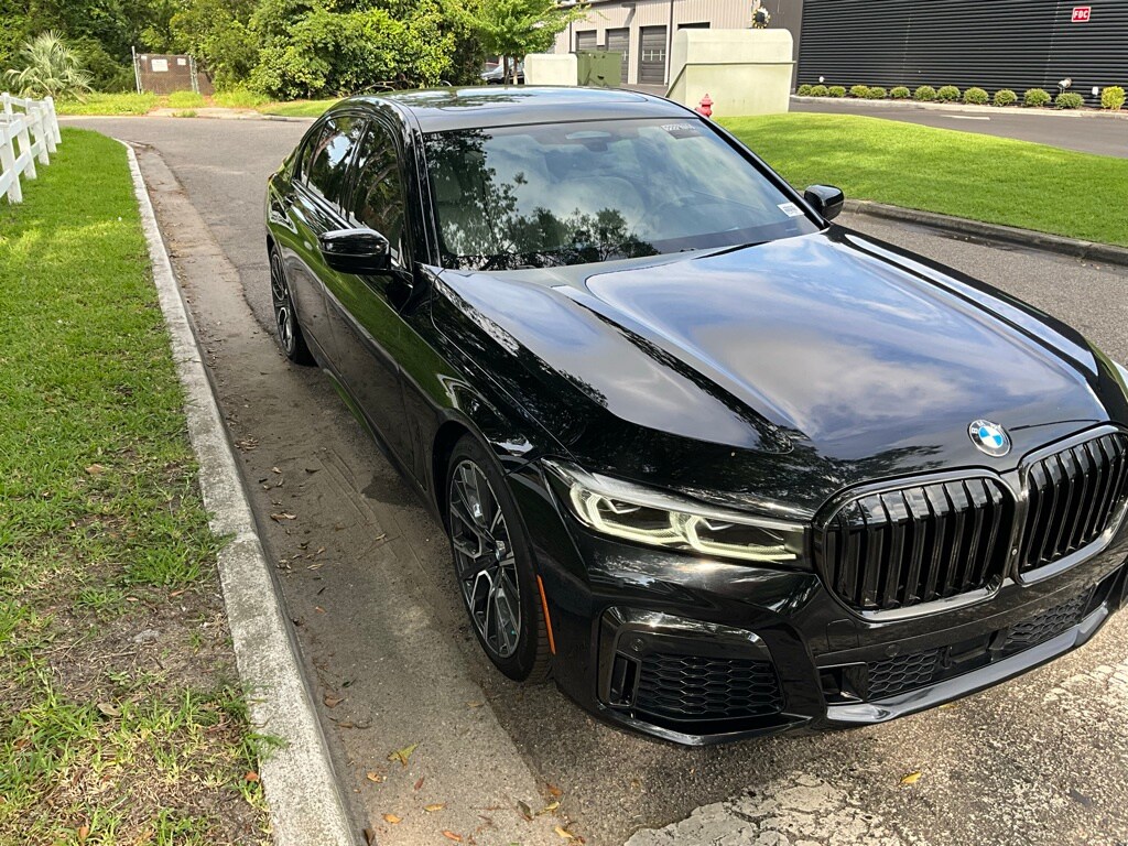 Certified 2021 BMW 7 Series 740i with VIN WBA7T4C09MCG52645 for sale in Wilmington, NC