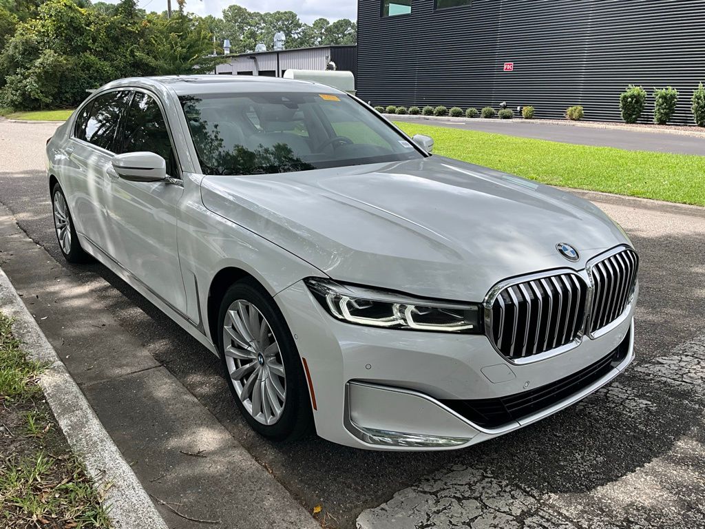 Certified 2022 BMW 7 Series 740i with VIN WBA7T2C00NCH30932 for sale in Wilmington, NC