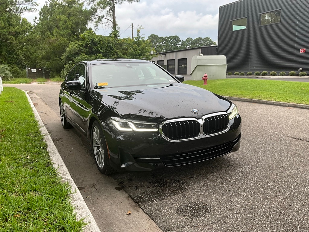 Certified 2021 BMW 5 Series 530i with VIN WBA53BH04MWW94284 for sale in Wilmington, NC