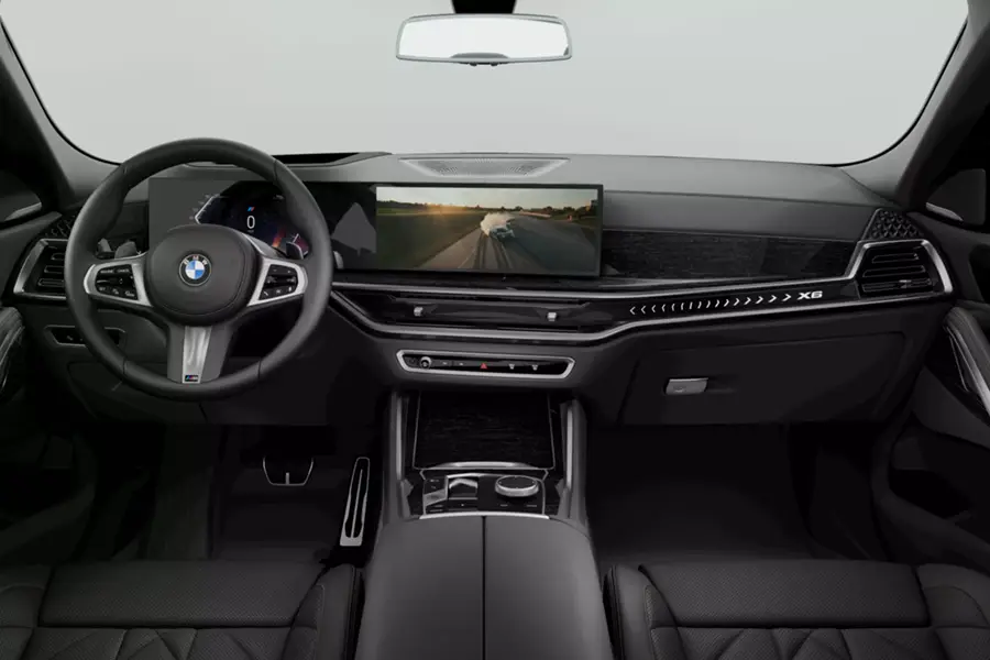 BMW X6 interior BMW X6 interior