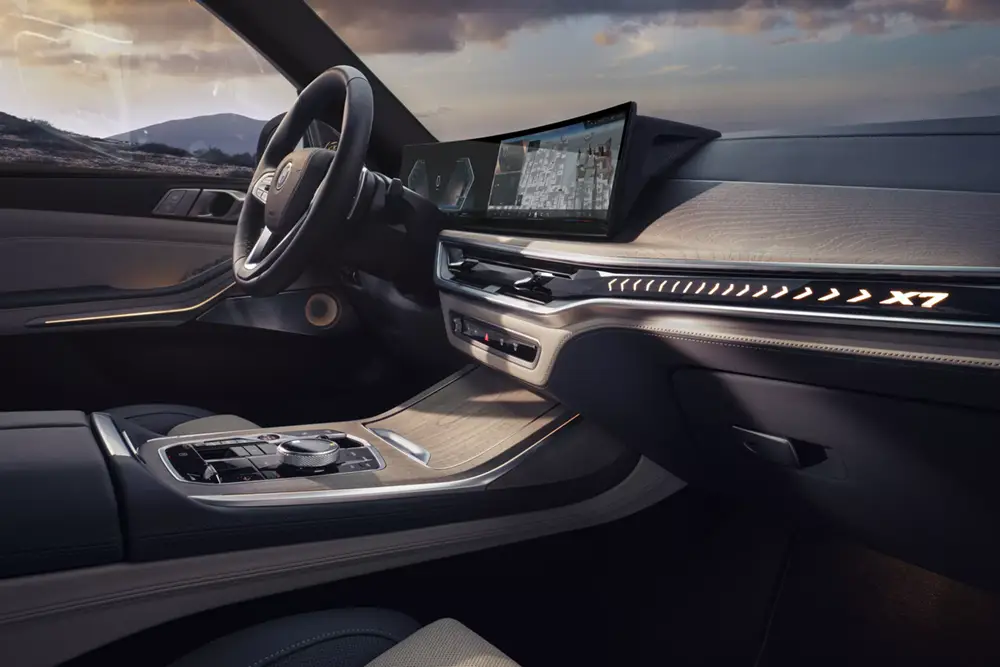 BMW X7 interior