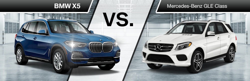 new bmw x5 vs mercedes-benz gle vehicle comparison