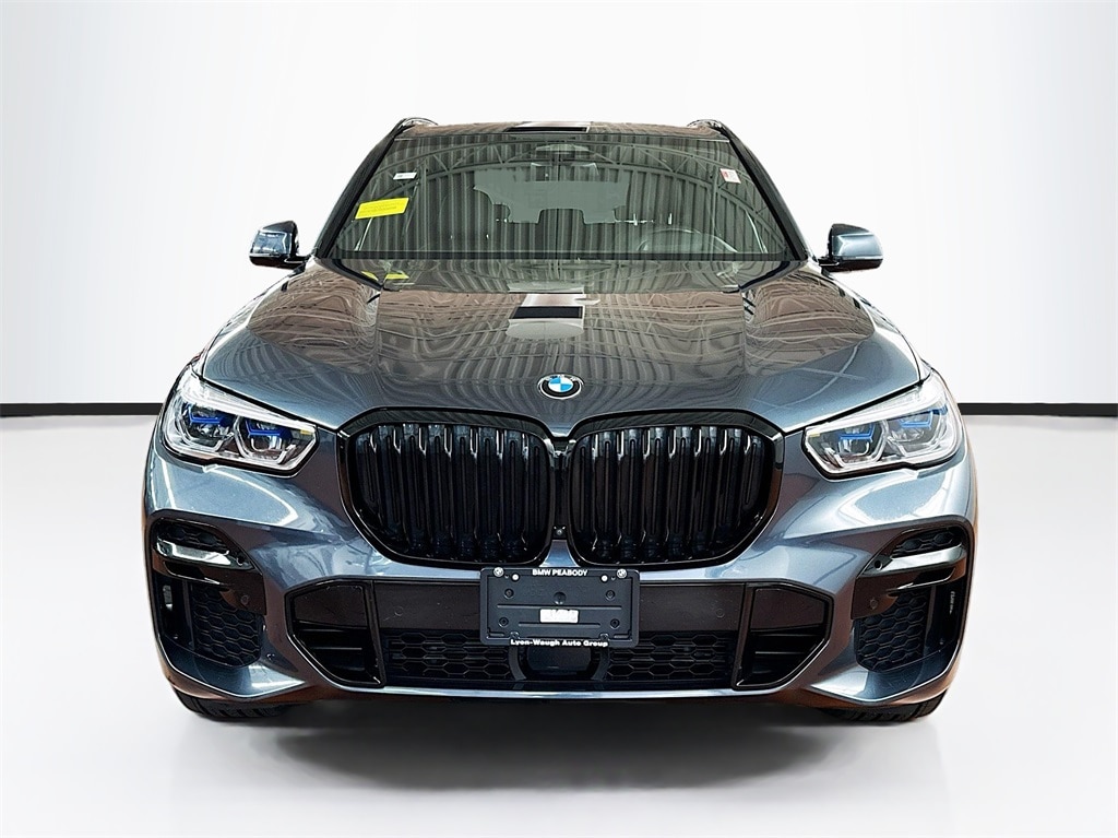 Used 2022 BMW X5 M50i with VIN 5UXJU4C07N9K48985 for sale in Peabody, MA