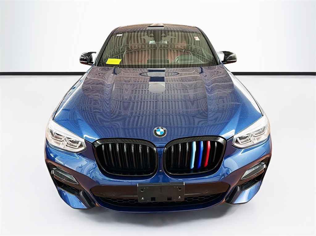 Used 2021 BMW X4 M40i with VIN 5UX2V5C05M9H79739 for sale in Peabody, MA