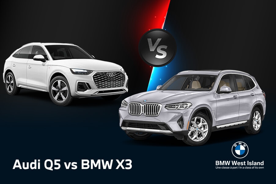 Audi Q5 2023 vs BMW X3 2023: différences, specs, etc.