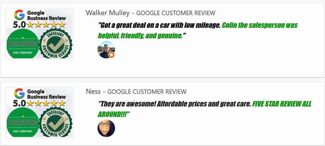 Boalsburg Car Co. Reviews Used Car Dealer State College