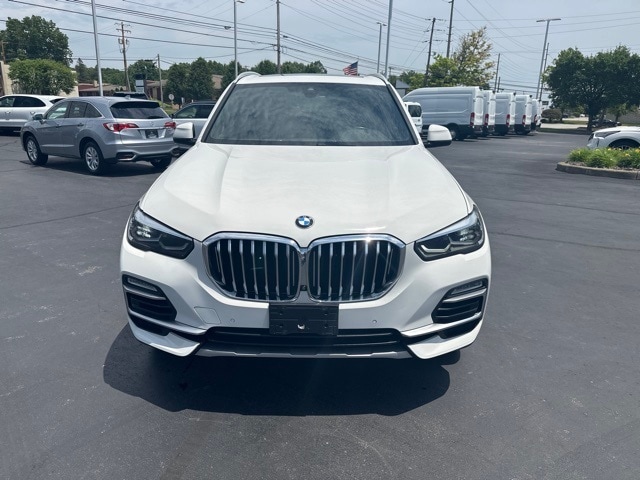 Used 2021 BMW X5 40i with VIN 5UXCR6C0XM9G07947 for sale in Boardman, OH