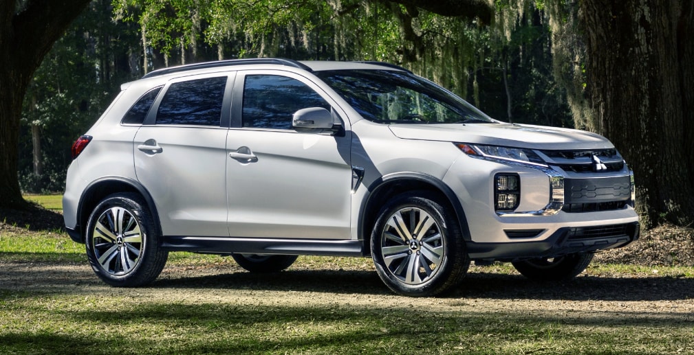 2026 Mitsubishi Outlander Sport parking outdoor showing side view