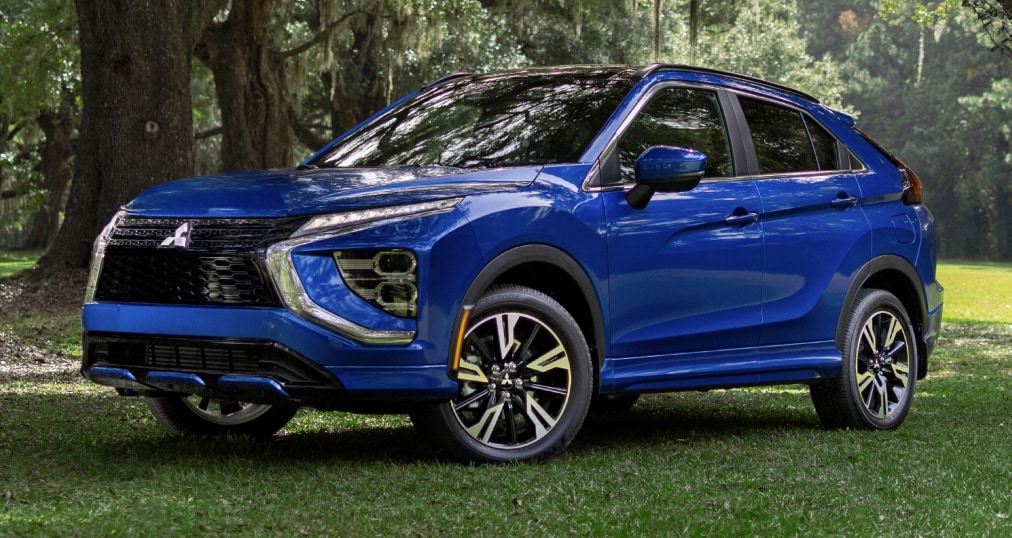 2026 Mitsubishi Eclipse Cross Compact SUV parking outdoor