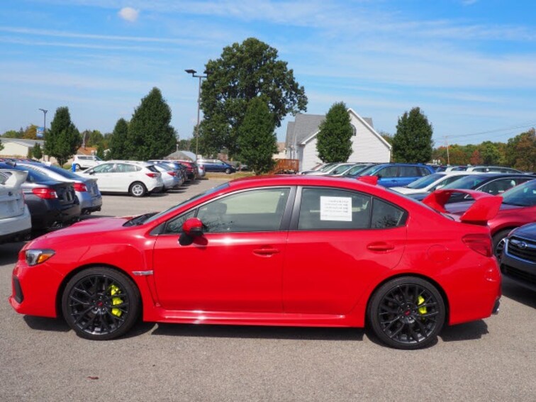 new 2018 subaru wrx sti for sale or lease boardman oh vin