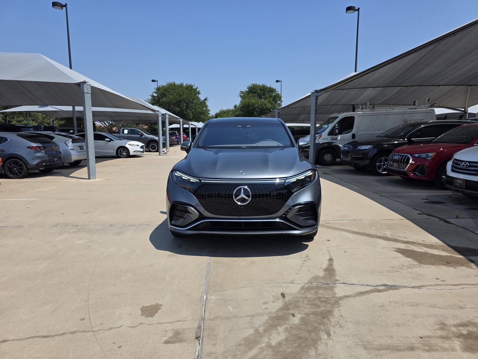 Used 2023 Mercedes-Benz EQS SUV Base with VIN 4JGDM4EB2PA007944 for sale in Plano, TX