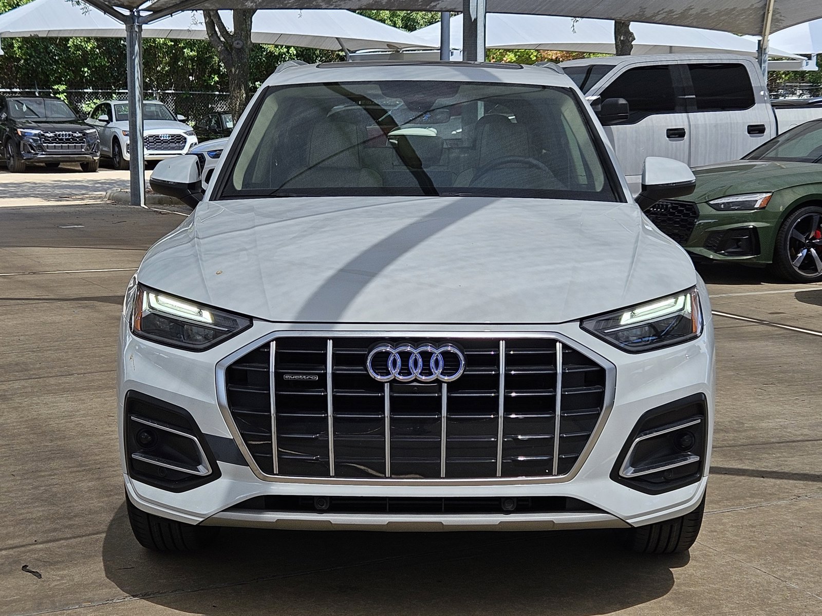 Certified 2023 Audi Q5 Premium Plus with VIN WA1BBAFY5P2099509 for sale in Plano, TX