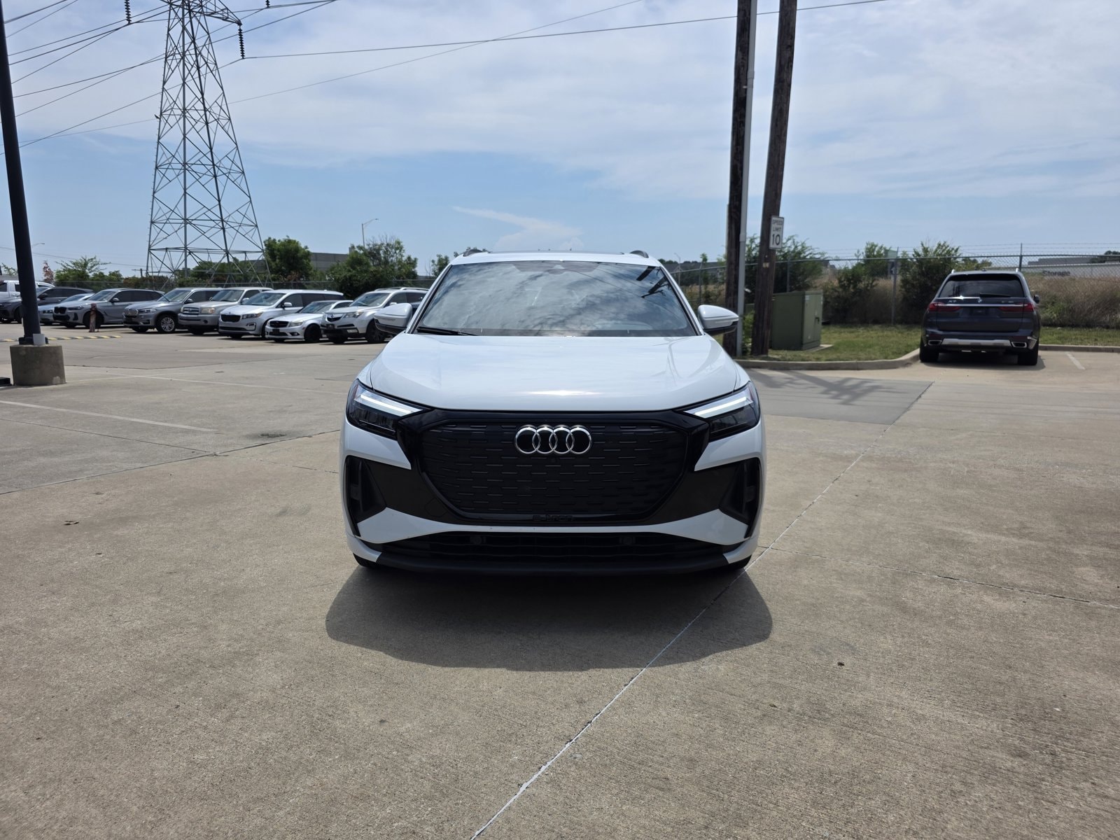 Certified 2024 Audi Q4 e-tron Premium with VIN WA1KUBFZ9RP065989 for sale in Plano, TX