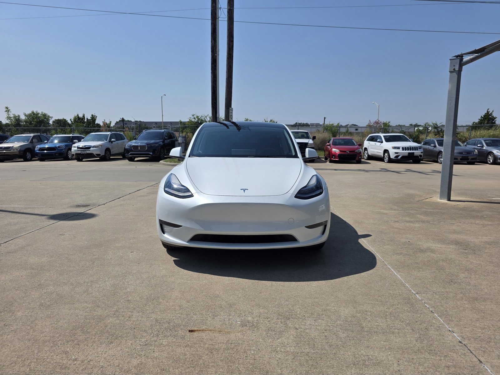 Used 2022 Tesla Model Y Long Range with VIN 7SAYGDEE5NF398795 for sale in Plano, TX
