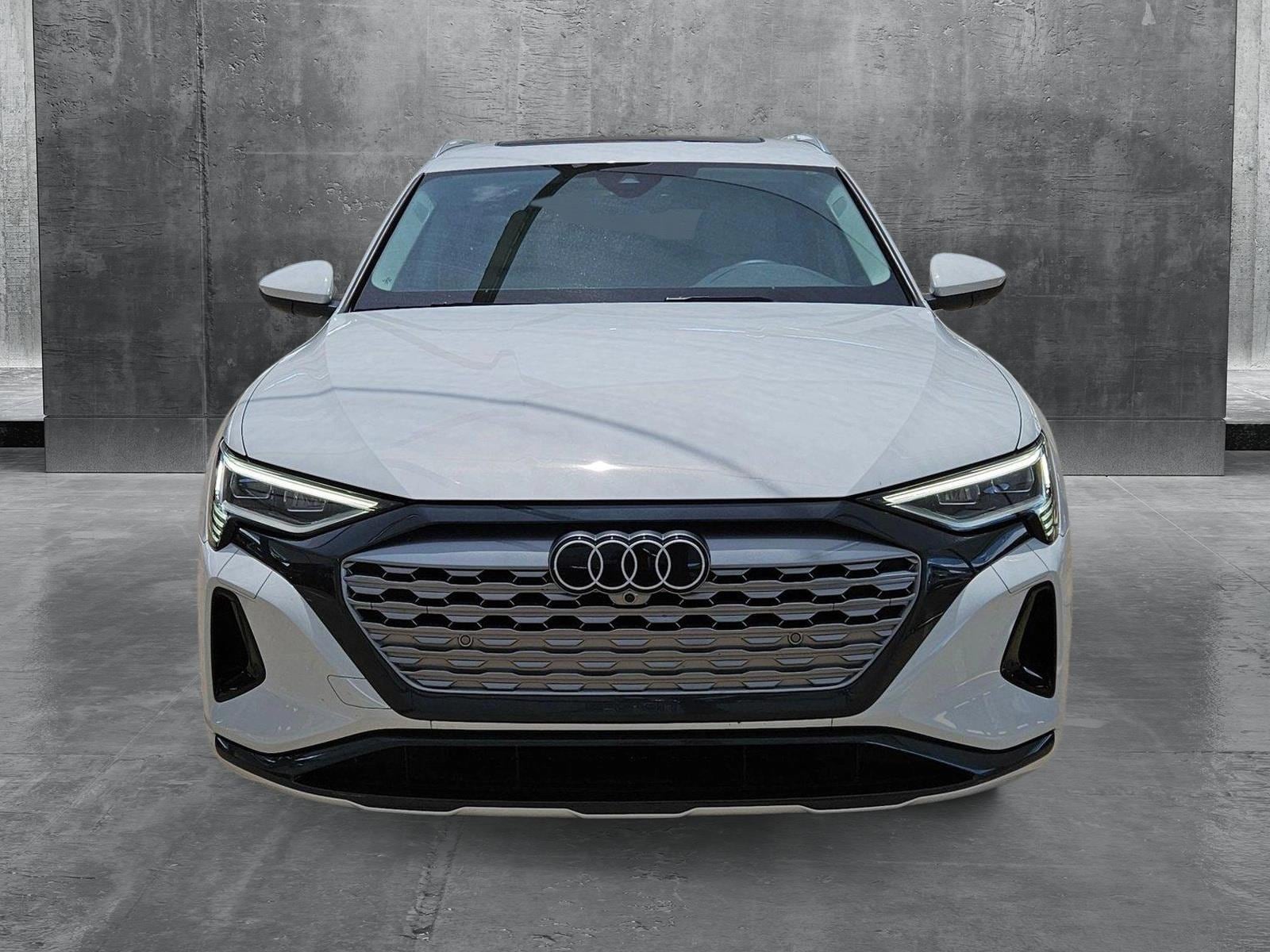 Certified 2024 Audi Q8 e-tron Premium Plus with VIN WA15AAGE7RB055857 for sale in Plano, TX