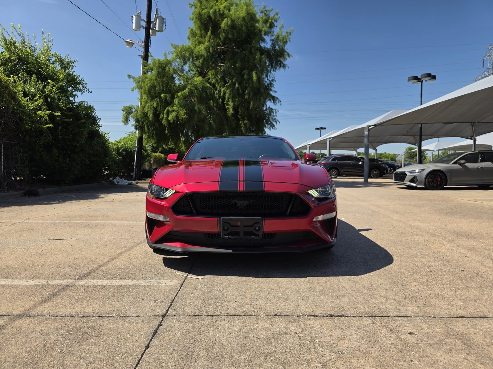 Used 2020 Ford Mustang GT Premium with VIN 1FA6P8CF2L5103860 for sale in Plano, TX