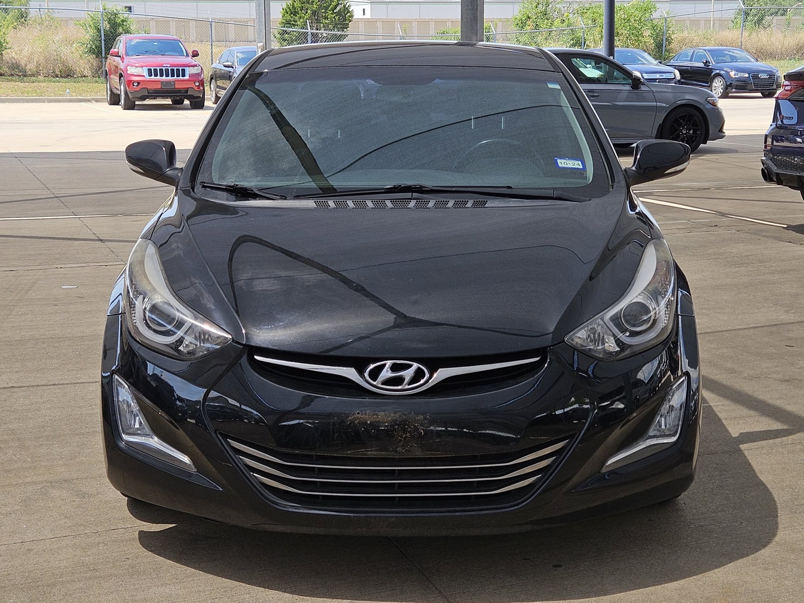 Used 2015 Hyundai Elantra Limited with VIN 5NPDH4AEXFH587072 for sale in Plano, TX