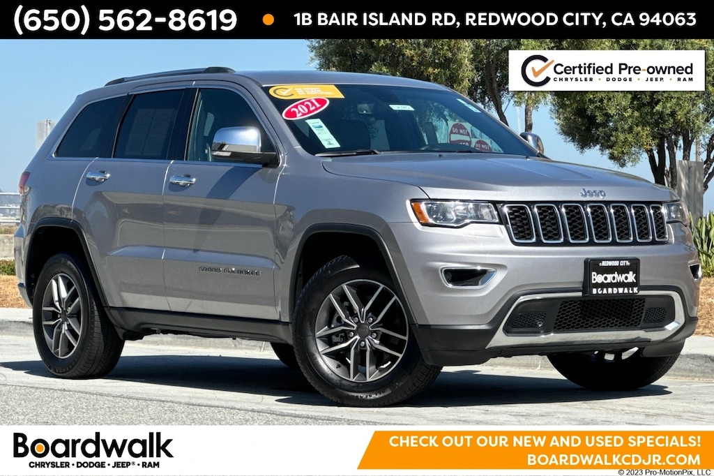 Certified 2021 Jeep Grand Cherokee Limited SUV
