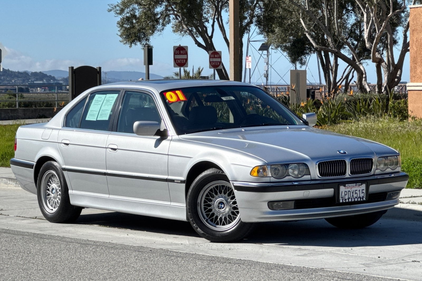 Used 2001 BMW 7 Series Base with VIN WBAGG83441DN84644 for sale in Redwood City, CA