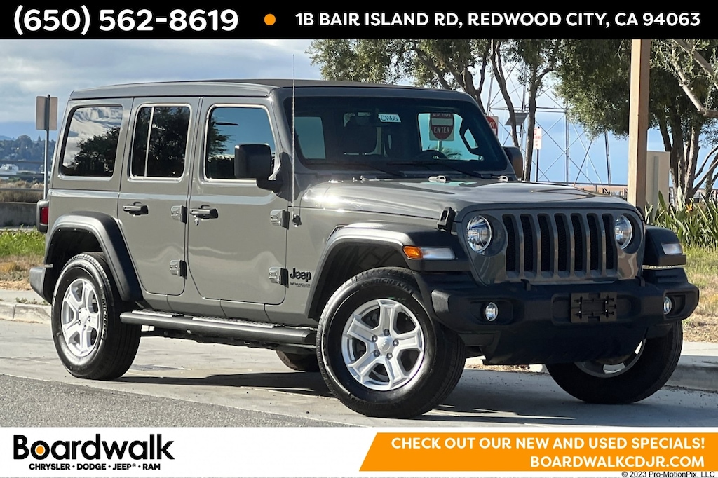 Used 2022 Jeep Wrangler Unlimited Sport SUV